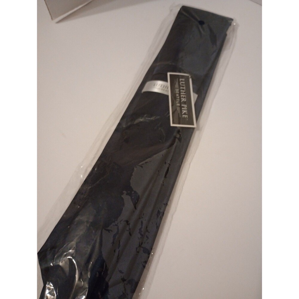 Luther Pike Seattle Mens Blue Standard Formal Dress Neck Tie